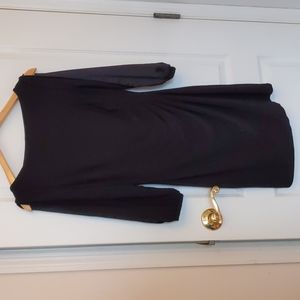 Lauren by Ralph Lauren black dress with slit sleeves size 6